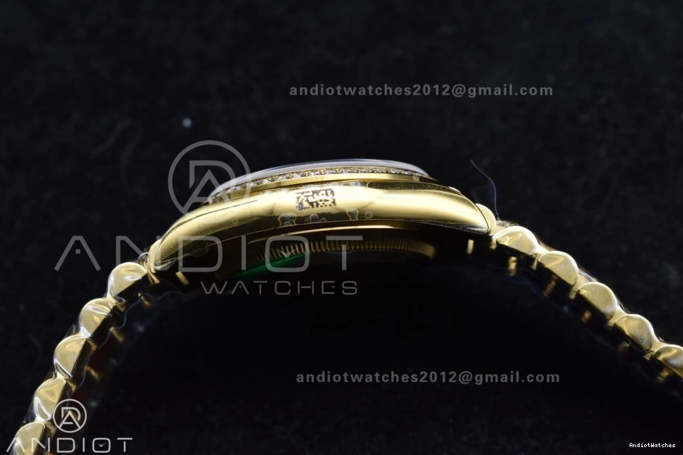 YG Edition YG Best 36 Date Day Dial RAF 1:1 Red Sporty Carnelian 653 on Bracelet A 0117